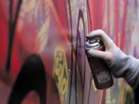 Graffiti vrijgezellenfeest mannen Coevorden