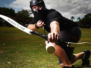 Archery tag als groepsuitje in Zuid-Holland